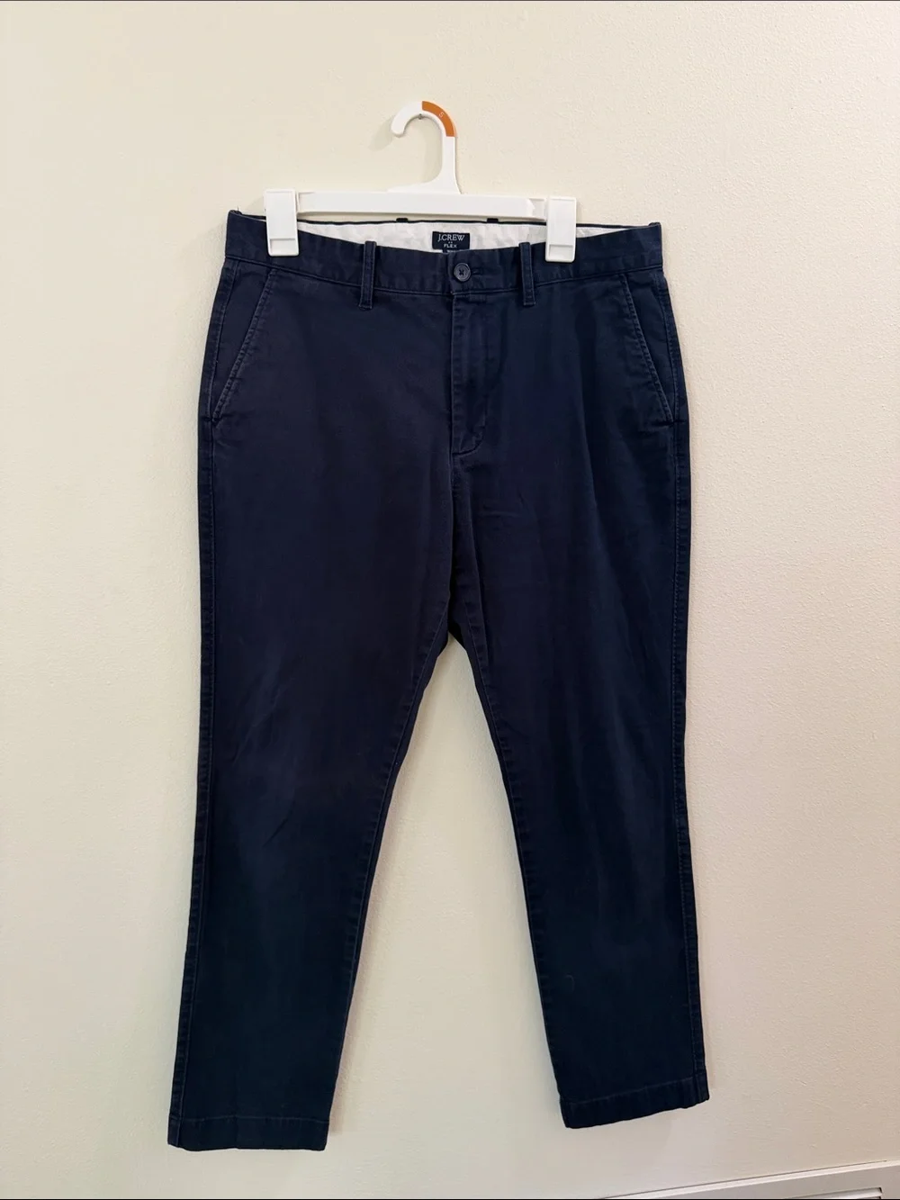 J. Crew Men's Navy Chinos - Straight Leg